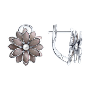 Серьги 94027259 (Ag 925)