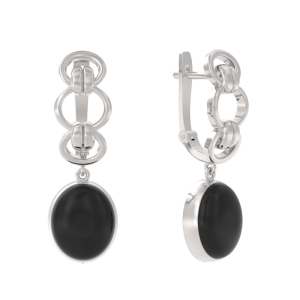 Серьги 1049182-01290-Y (Ag 925)