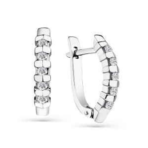 Серьги 2-104-492 (Au 585)