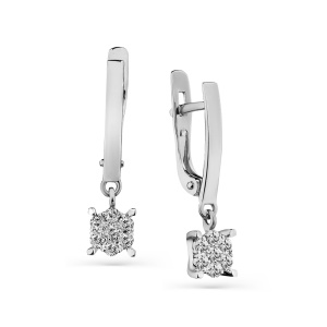 Серьги 2-208326-00-00 (Au 585)