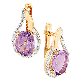 Серьги 13937 (Au 585)