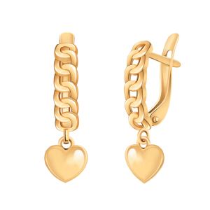 Серьги 21277 (Au 585)