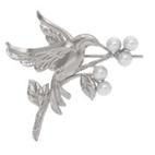 Брошь 1041714-01250-2S (Ag 925)