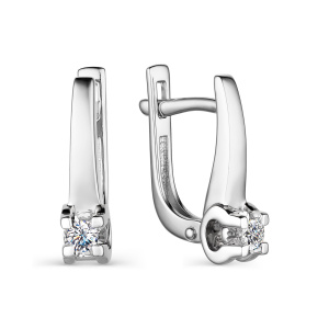 Серьги 24003-200 (Au 585)