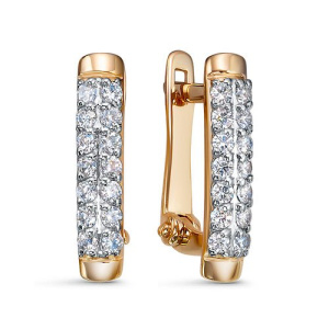 Серьги 1200973 (Au 585)