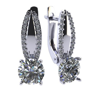 Серьги S2180231010 (Ag 925)