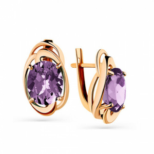 Серьги 02-3-212-4800-010 (Au 585)