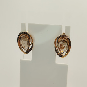 Серьги 724311 (Au 585)