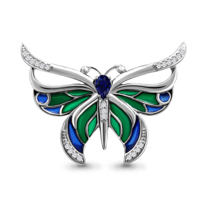 Брошь 77303Б (Ag 925)