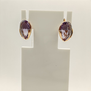 Серьги 21802158 (Au 585)