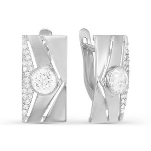 Серьги с123052 (Ag 925)