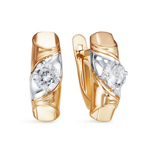 Серьги 1200600 (Au 585)