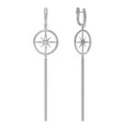 Серьги 1041622-01210 (Ag 925)