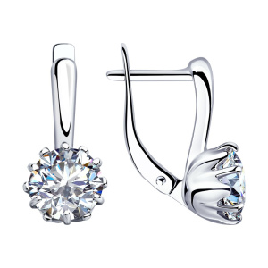 Серьги 94-120-01218-1 (Ag 925)