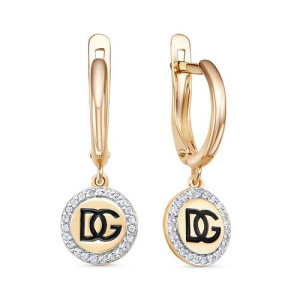 Серьги 1206173 (Au 585)