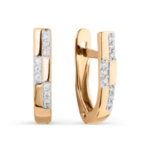 Серьги 2136507 1 1 1 (Au 585)