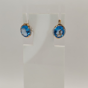 Серьги СЛ-445К-Т (Au 585)