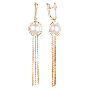 Серьги 21803446 (Au 585)