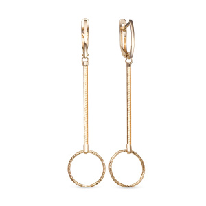 Серьги 222803 (Au 585)