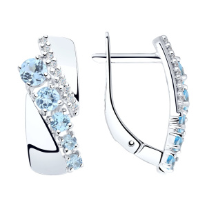 Серьги 92022049 (Ag 925)