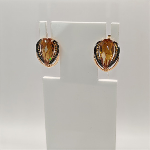 Серьги 21802153 (Au 585)