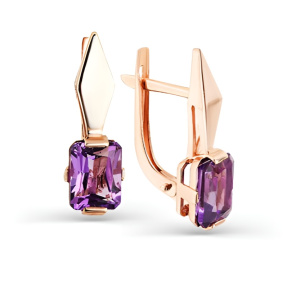 Серьги 02-3-046-0200-010 (Au 585)