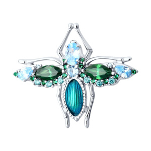 Брошь 94040322 (Ag 925)