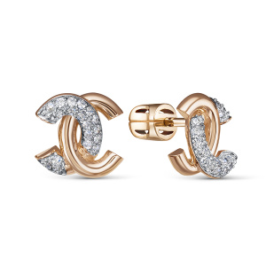 Серьги 050119 (Au 585)