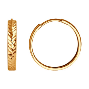 Серьги 0200354 (Au 585)