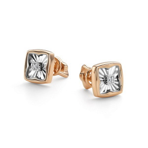 Серьги 26529-100 (Au 585)