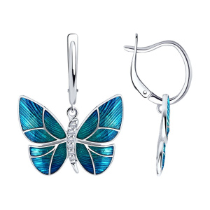 Серьги 94026001 (Ag 925)