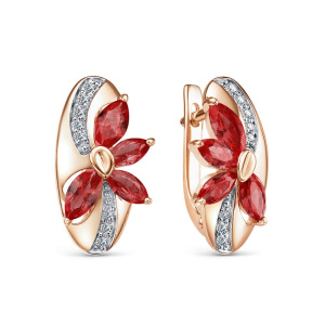 Серьги 2113508 1 8 1 (Au 585)