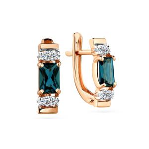 Серьги 02-3-463-1101-011 (Au 585)