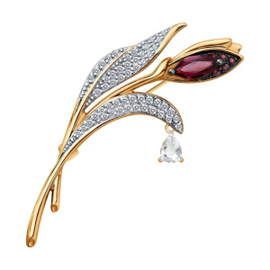 Брошь 740416 (Au 585)