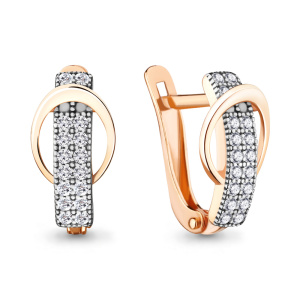 Серьги 48541А (Au 585)