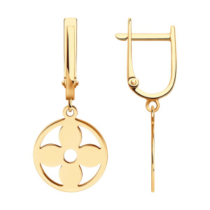 Серьги 51-121-02973-1 (Au 585)