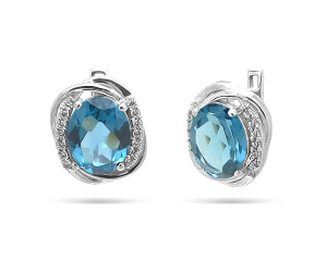 Серьги Адели. (Ag 925)