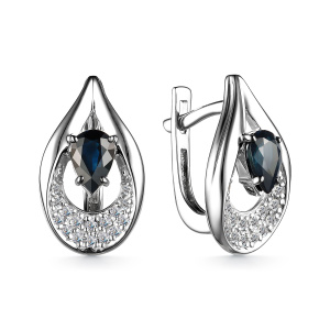 Серьги 25347-202 (Au 585)