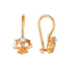 Серьги 2205807 1 1 1 (Au 585)