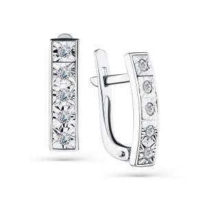 Серьги 2-208373-00-00 (Au 585)