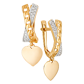 Серьги 22752 (Au 585)