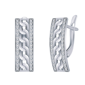 Серьги 21265-925 (Ag 925)