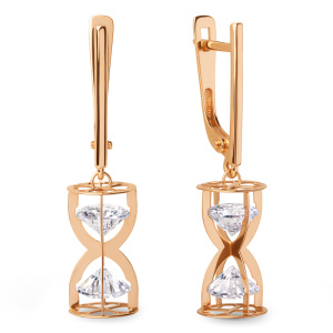 Серьги 501052-1100 (Au 585)