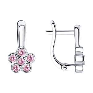 Серьги 94023645 (Ag 925)