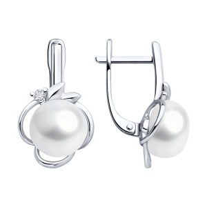 Серьги 92022994 (Ag 925)