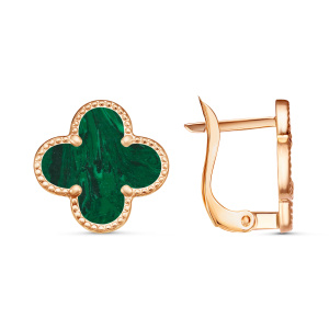 Серьги СВП 15-4 (Au 585)