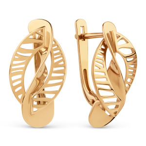 Серьги 033742-1000 (Au 585)