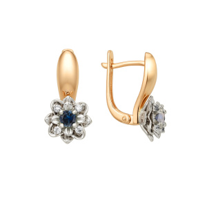 Серьги С0339-122 (Au 585)