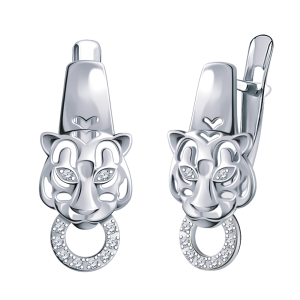 Серьги 21107-925 (Ag 925)