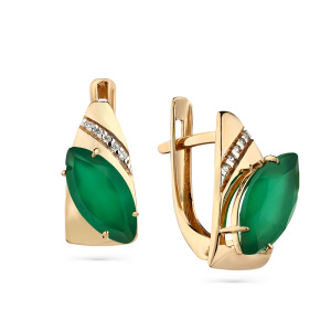 Серьги 02-3-134-0901-011 (Au 585)